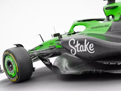 F1 Sauber C45 3D model