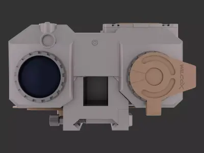 3D Wilcox Raptor Tactical Aiming Laser 3D model