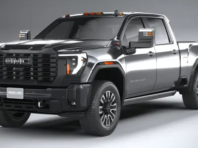 GMC Sierra Denali HD 2024 3D model