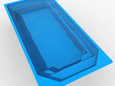 Slapy swimming pool 3D model