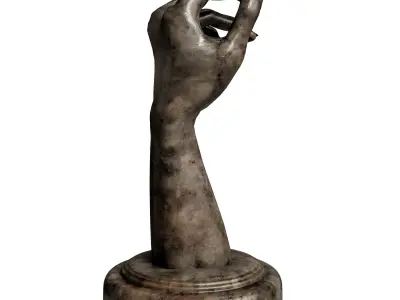 hand sculpture 1 3D model
