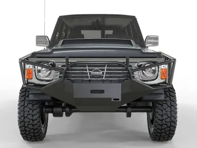 Nissan Patrol Y60 1997  3D model