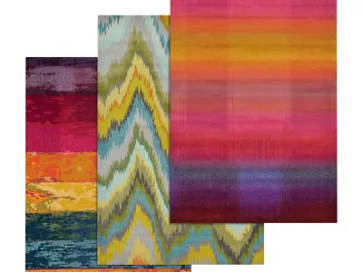 Rug Set 1764 3D model