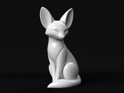 Fennec Fox  3D print model