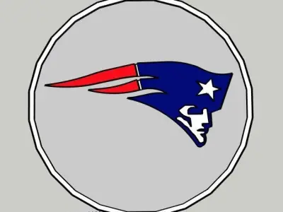 Patriots Logo 3D print model