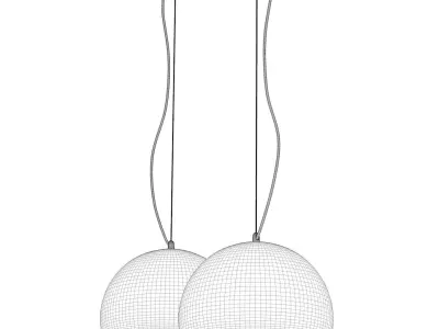 LOFAHS E27 Pendant Lights 3D model