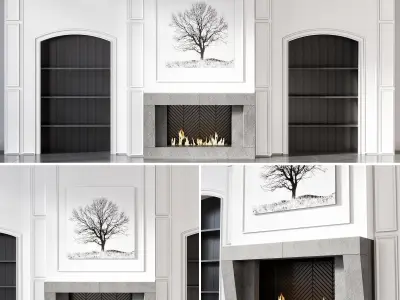FIREPLACE NO18 A 3D model