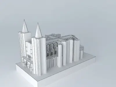 Catedral de leon Free 3D model