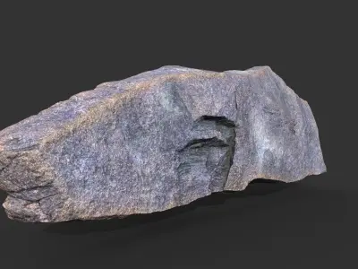 Free Realistic Rock - 250623 Free low-poly 3D model