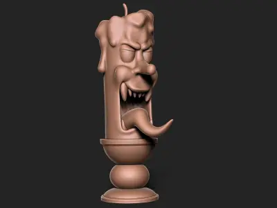 Candle 3D print model