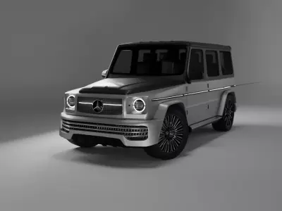 Electric G Wagon 3d Model 3D model
