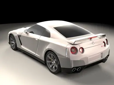 Nissan GT-R 3D model