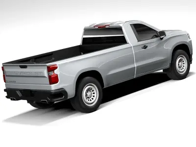 Chevrolet Silverado 1500 WT 2019 3D model