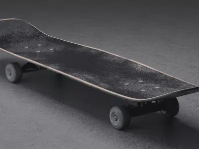 Skate 3D model Free 3D model