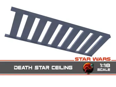 Death Star Ceiling - 1-18 scale Kenner Hasbro Free 3D print model