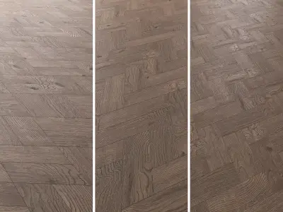 Parquet Oak Missisippi Wild Wood set 5 3D model
