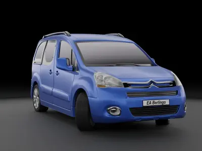 Citroen Berlingo Multispace 2011 3D model