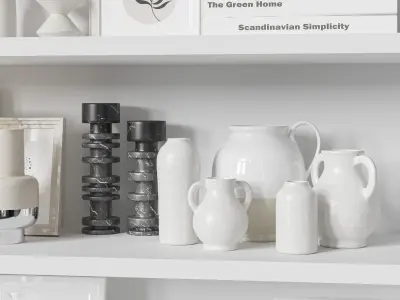 Decorative Set 51 3D model buy