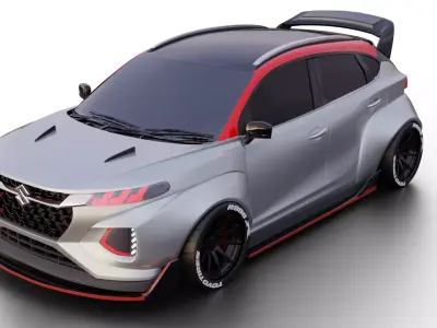 suzuki fronx rs 3D model