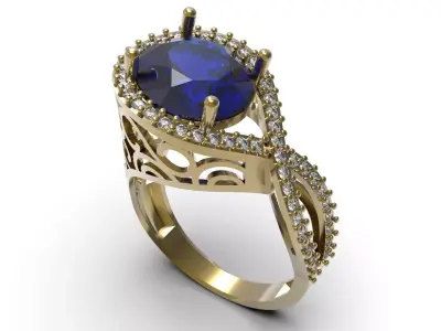 Technical Specifications of the Ring Ready to Make File jr00302 3D print model