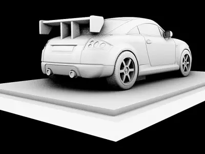 Project for AUDI TT resin printing 3D print model