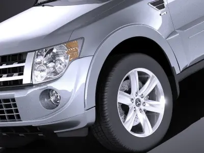 Mitsubishi Pajero 2006-2014 VRAY 3D model