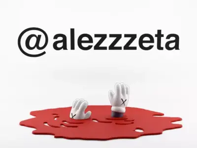 Kaws Red Blanket Companion dor Print 3D print model