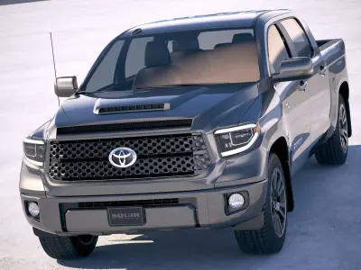 Toyota Tundra TRD 2018 3D model