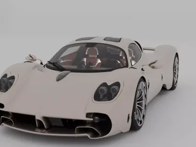 Pagani Utopia 3D model