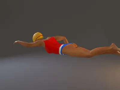 Swwimming Pool Female BCC 2130 005 3D model