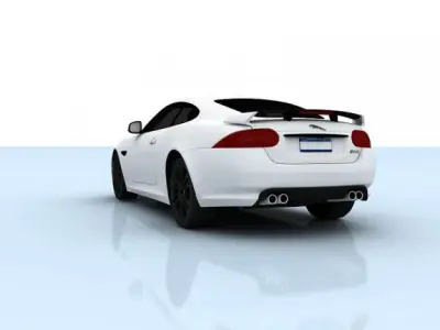 Jaguar XKR-S 2011 3D model