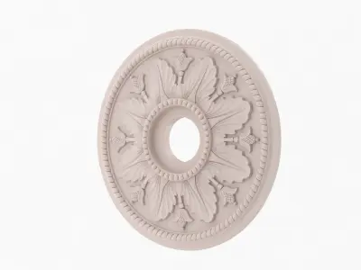 Classic Ceiling Medallion 06 3D model