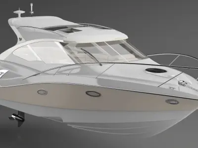 Seaboat 24ft Hardtop 3D model