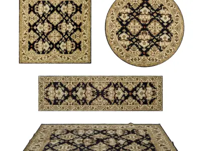 Rugs No 848 Low-poly 3D model