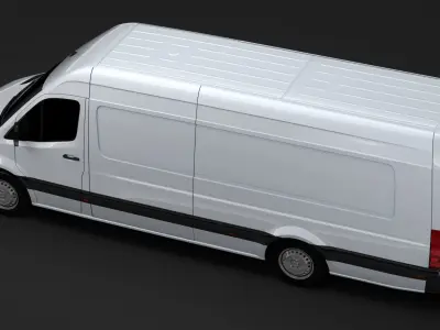 Mercedes Benz Sprinter Panel Van L4H2 RWD 2020 3D model
