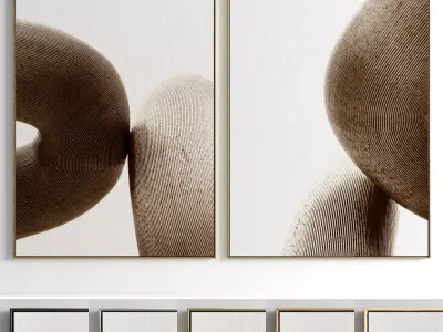 Photo Frame 286 Low-poly 3D model