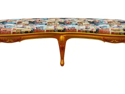 Chaise Lounge Low-poly 3D model