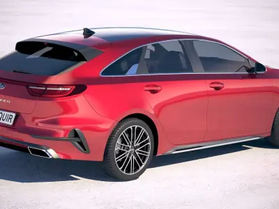 Kia ProCeed 2019 3D model