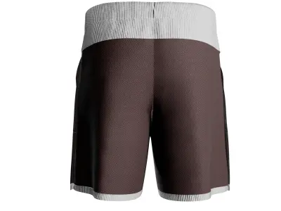 Brown Short Free low-poly 3D model
