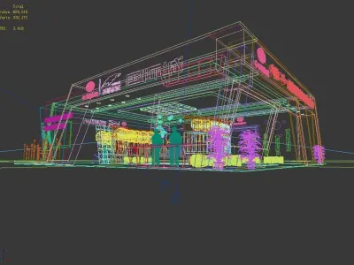 Exhibition - Area - 20X16-3DMAX2010-05 3D model