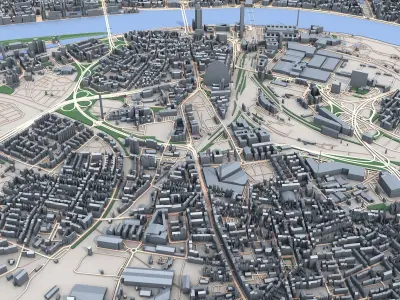 City 15 3D model