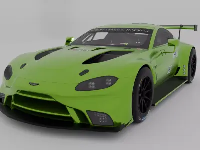 Aston Martin Vantage GTE 3D model