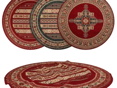 Rugs No 117 Low-poly 3D model