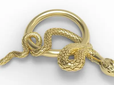 SNAKE 3D 3D model purchase