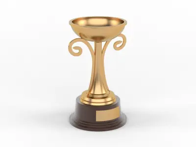 Trophy Cups 3D model 47