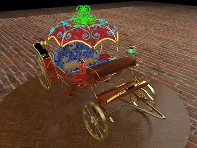 Carriage 3D model