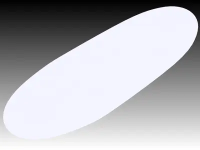 Surfboard 3D model