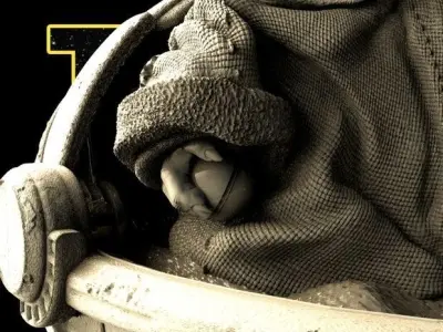 GROGU SCULPTURE - TESTED AND READY FOR 3D PRINTING Free 3D print model