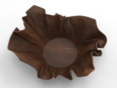 Irregular Vase Low-poly 3D model