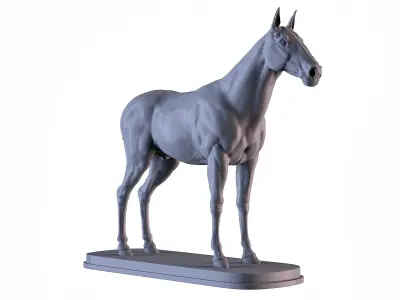 Horse 3D print model